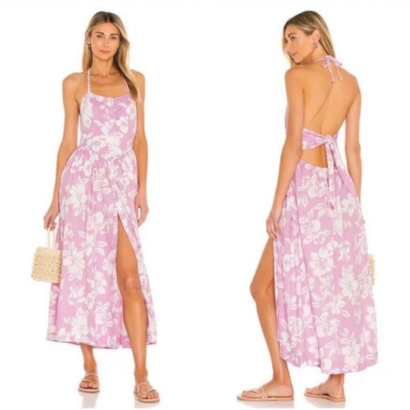 Free People Dresses & Skirts - NWT Free People Pink Floral The Perfect Sun Dress size Small